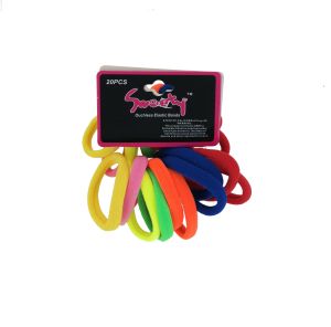 20 PACK NEON ELASTIC BANDS