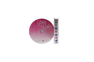 AMERICAN FLAG STAR RIBBON