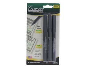 MONEY DETECTOR PENS 3PC  