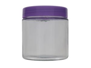 GLASS JAR W LID 27.1 oz height 4.5  