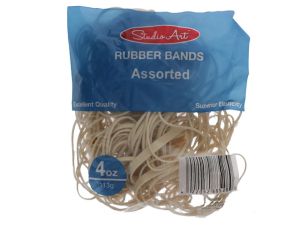 RUBBER BANDS ASST BANDS  