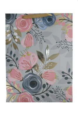 LARGE FLORAL GIFT BAG