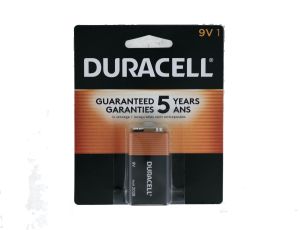 7.99 DURACELL 9V BATTERY 