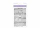 1.99 BLOCK PAPER CRAFT STICKER MINI FONTS