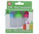 MINI CONTAINERS 3 PACK