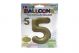 GOLD #5 34 INCH NON METALLIC BALLOON