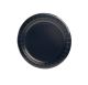 2.99 BLACK 8.5 INCH DINNER PLATE 20 COUNT
