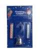1.99 #2 FLASHING CANDLES 5 PCS