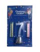 1.99 #7 FLASHING CANDLES 5 PCS