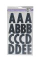 3.99 PAPER CRAFT STICKER LARGE CAPS BLACK