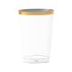 9.99 GOLD RIM CUPS 10 OZ 50 CUPS