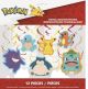 5.99 POKEMON SWIRL DECORATIONS 12 PIECES
