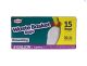 RI PAC WASTE BASKET BAGS 15 CT 8 GALLOON
