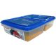 RECTANGULAR CONTIANER 3 SECTIONS 6.5 CUPS