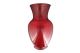 7.99 RED VASE LARGE GINGER