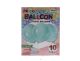 TURQUOISE PASTEL BALLOON 10 PACK