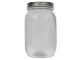 MASON JAR W LID 33.8 oz height 6.5