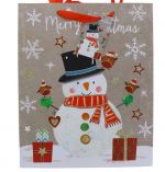 SNOWMAN MEDIUM GIFT BAG