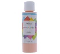 1.99 PEACH ACRYLIC PAINT 60 ML  
