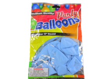 BALLOONS BABY BLUE 12IN 10CT