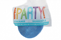 LIGHT BLUE STREAMER 81 FT  