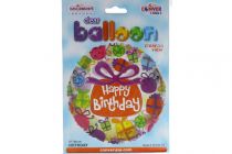 HAPPY BIRTHDAY CLEAR BALLOON  
