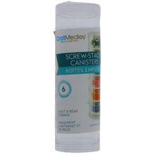 SCREW STACK CANISTERS 6 PACK 1.5 X 34 INCH  