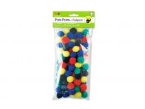 POM POMS 80 PACK 1 INCH  