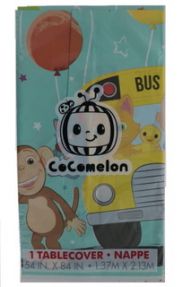 3.99 COCOMELON TABLECOVER  