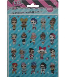 LOL SURPRISE STICKER 4 FULL SHEETS  