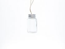 1.99 GLASS ORNAMENT JAR  