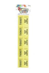 RAFFLE TICKET 250PC  