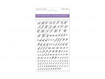 1.99 SCRIPT PAPER CRAFT STICKER MINI FONTS  