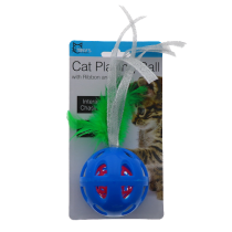 CAT PLAYING BALL  