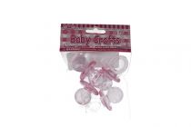 PINK PACIFIER 5 PACK  
