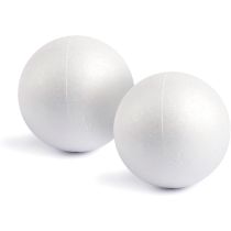 1.99 FOAM HALF BALLS 4 COUNT APPROX 4 INCH