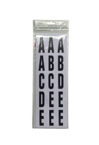 1.99 ALPHABET AND NUMBER STICKERS
