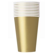 GOLD 9 OZ CUP 10 COUNT
