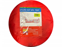 9.99 POLKA DOT 3 PC TENT