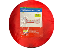 9.99 POLKA DOT 3 PC TENT