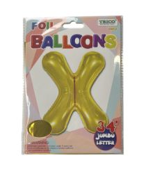 9.99 X GOLD JUMBO LETTER 34 INCH