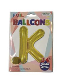 9.99 K GOLD JUMBO LETTER 34 INCH