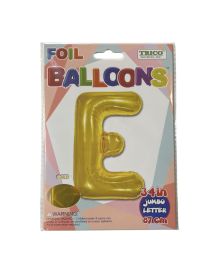 9.99 E GOLD JUMBO LETTER 34 INCH