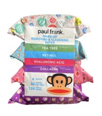 4.99 PAUL FRANK MAKE UP REMOVER 4 PACK