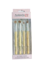 1.99 AVALANCHE ECO FRIENDLY BAMBOO MAKE UP BRUSH SET