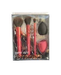 4.99 CANDIE COUTURE 5 PC FLAWLESS MAKE UP BRUSH SET