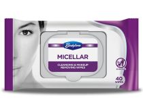 1.99 BODYFORM MICELLAR CLEANSING AND MAKEUP REMOVING WIPES 40 COUNT