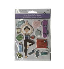 PAPER CRAFT STICKER WELNESS