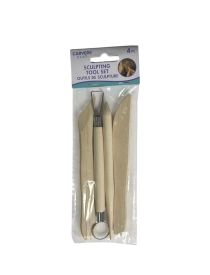 SCULPTING TOOL SET 4PC ASST