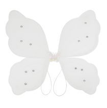 NYLON BUTTERFLY WINGS WHITE  